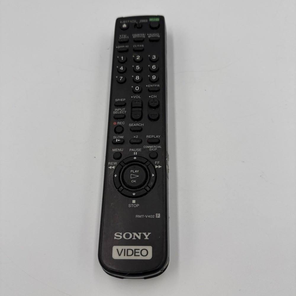 Sony RMT-V266 TV/VCR Remote Control OEM Untested For Parts
